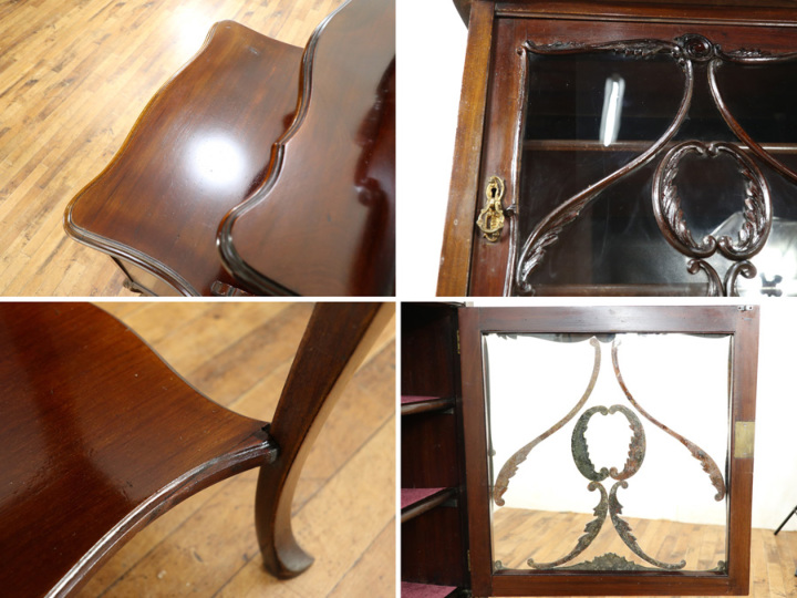 ヴィクトリアン ミュージックキャビネット 58895 アンティーク家具