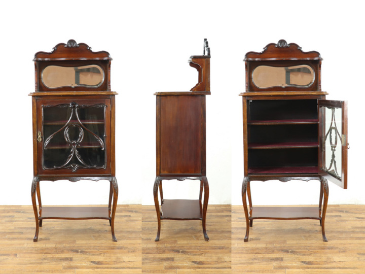 ヴィクトリアン ミュージックキャビネット 58895 アンティーク家具