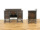 アンティーク家具 ブドウ彫刻デスク 58917b