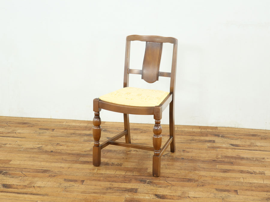 張替済ダイニングチェア 59037在庫4脚 アンティーク家具 ウェブサイト