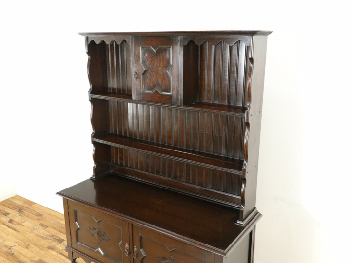 イギリスアンティーク カップボード 59067 アンティーク家具 ウェブ