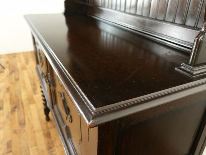 イギリスアンティーク カップボード 59067 アンティーク家具 ウェブ