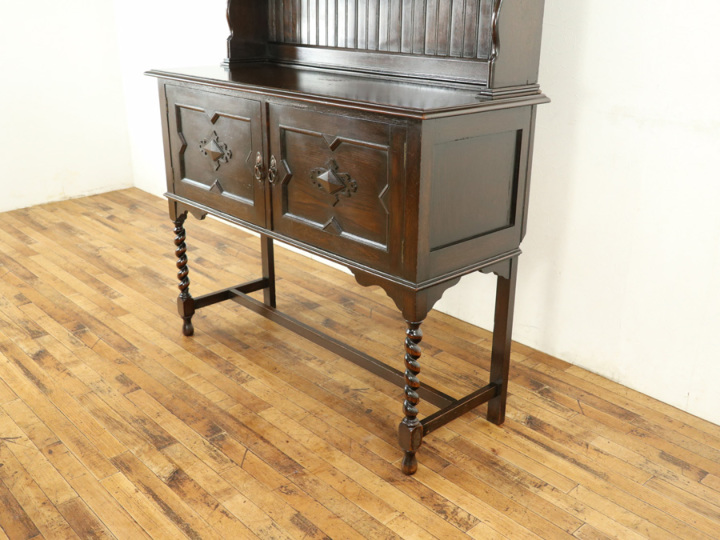 イギリスアンティーク カップボード 59067 アンティーク家具 ウェブ