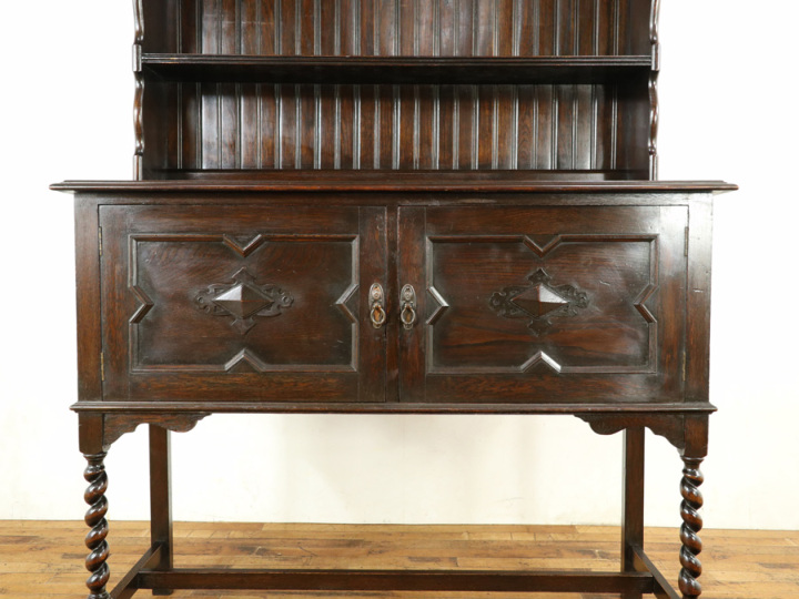 イギリスアンティーク カップボード 59067 アンティーク家具 ウェブ