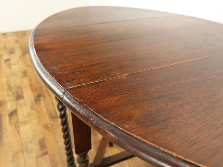 イギリスアンティーク家具の大定番 ゲートレッグテーブル 59092