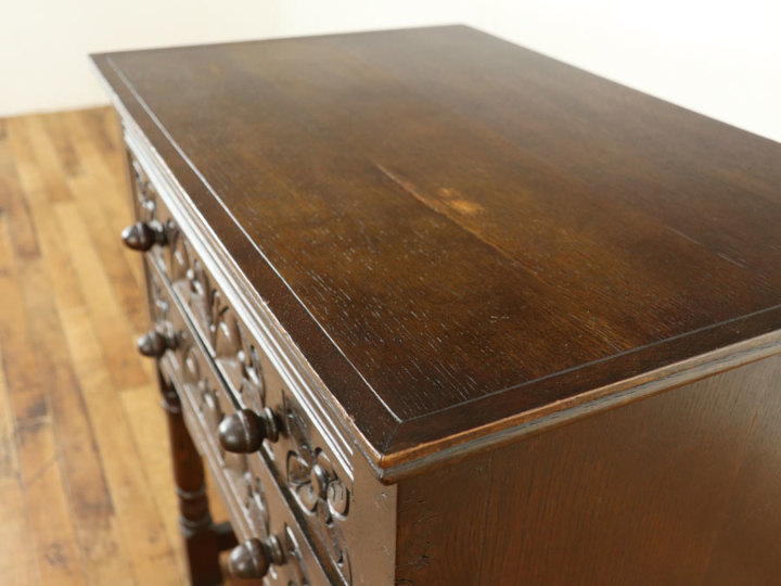 イタリアンアンティークチェスト 小ぶりなサイズも魅力 スモールチェスト 59093 アンティーク家具