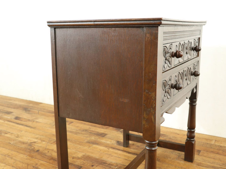 小ぶりなサイズも魅力 スモールチェスト 59093 アンティーク家具