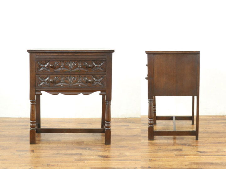 小ぶりなサイズも魅力 スモールチェスト 59093 アンティーク家具