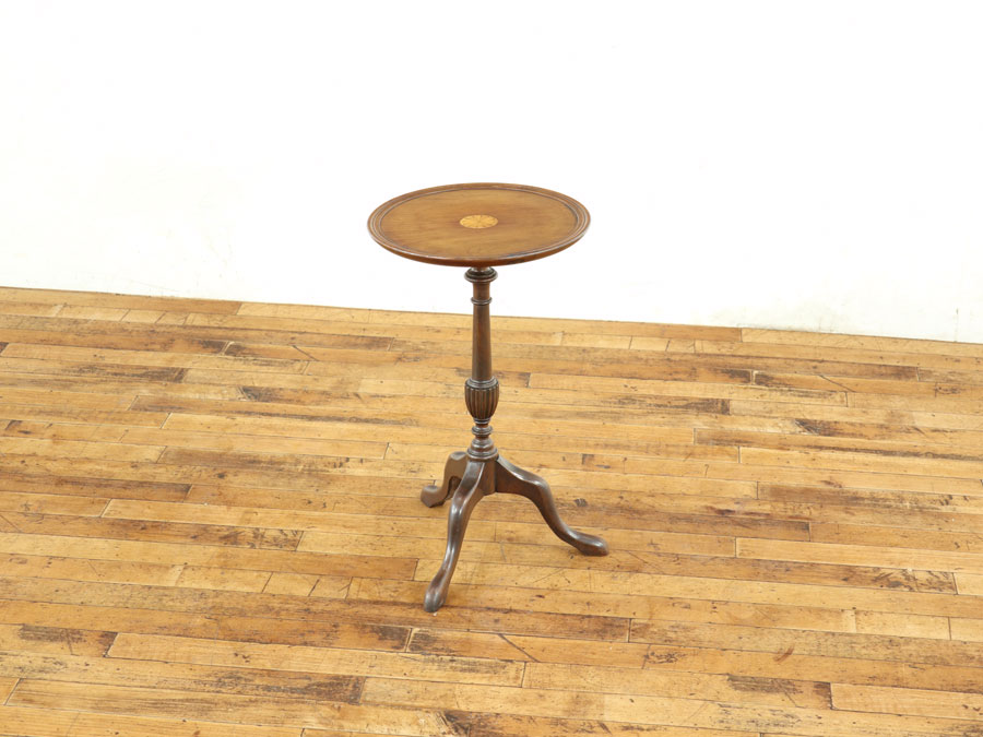 インレイが美しい ウッドトップタイプ ワインテーブル 59149