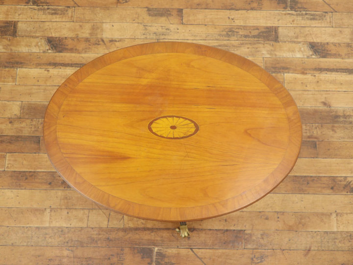 楕円形天板 ウッドトップタイプ ワインテーブル 59159