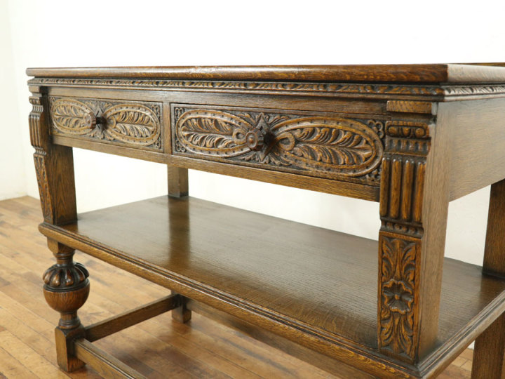 テレビボードにもおすすめ サービングキャビネット 59253 アンティーク