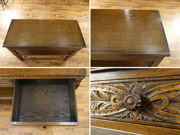 テレビボードにもおすすめ サービングキャビネット 59253 アンティーク