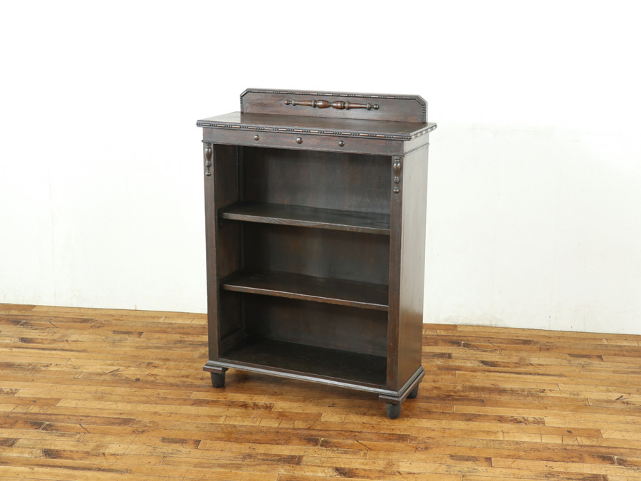 アンティーク 家具 オープンブックケース  英国 ブックシェルフ 144A イギリスアンティーク オープンブックケース 59422 アンティーク