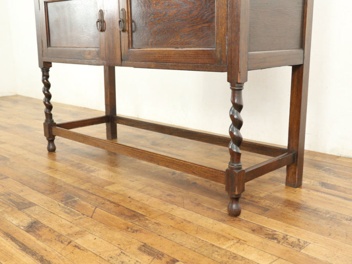 シンプルを極めた イギリスアンティークサイドボード 59497