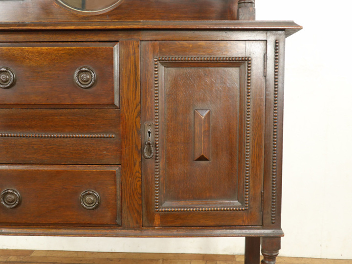 イギリスアンティーク ミラーバックサイドボード 59498 アンティーク