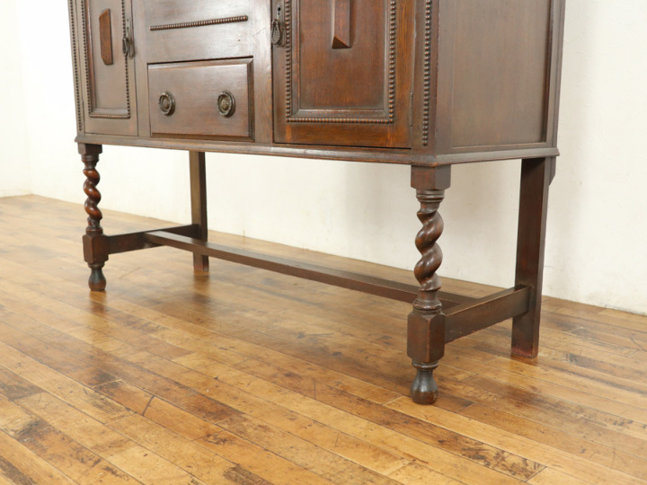 イギリスアンティーク ミラーバックサイドボード 59498 アンティーク