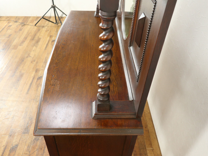 イギリスアンティーク ミラーバックサイドボード 59498 アンティーク