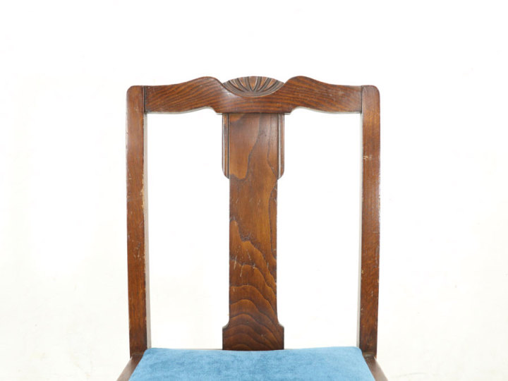 アンティーク椅子 レトロチェア レトロ椅子 椅子 チェア レトロ可愛い雰囲気 張替済ダイニングチェア 59674在庫2脚