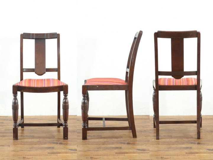 ERCOL(アーコール)ダイニングチェア 59695在庫4脚 アンティーク