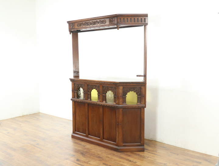 イギリス アンティーク　家具 ディスプレイ キャビネット 1930年頃 301A イギリス アンティーク家具 ディスプレイ キャビネット 1930年頃