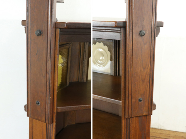 英国　高級家具 OLD CHARM WOOD BROTHERS バーカウンター ホームバーやお店のカウンターにも Old Charm バーカウンター