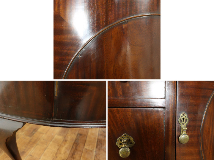 珍しいスタイル 特徴的で上品なデザイン イギリスアンティーク家具