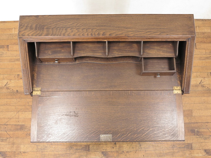 チーク材　ライティングビューロー ライティングビューロー 62637 アンティーク家具 ウェブサイト