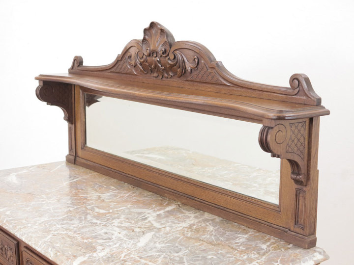 大理石ミラーバックキャビネット 62657 アンティーク家具 ウェブサイト