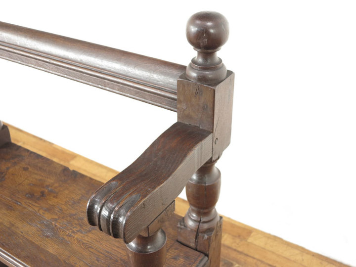 小ぶりで可愛いアンティークベンチ 62790 アンティーク家具 ウェブ