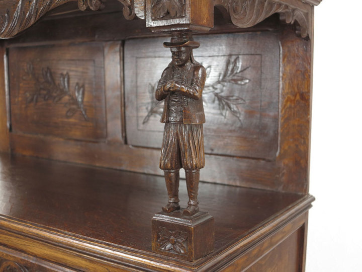 実用性も魅力 アルモワール キャビネット 62983 アンティーク家具