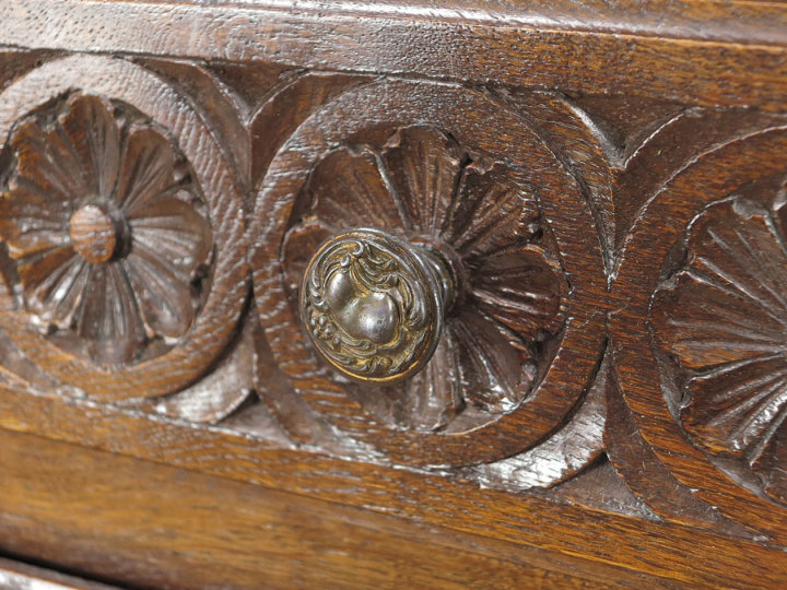 実用性も魅力 アルモワール キャビネット 62983 アンティーク家具