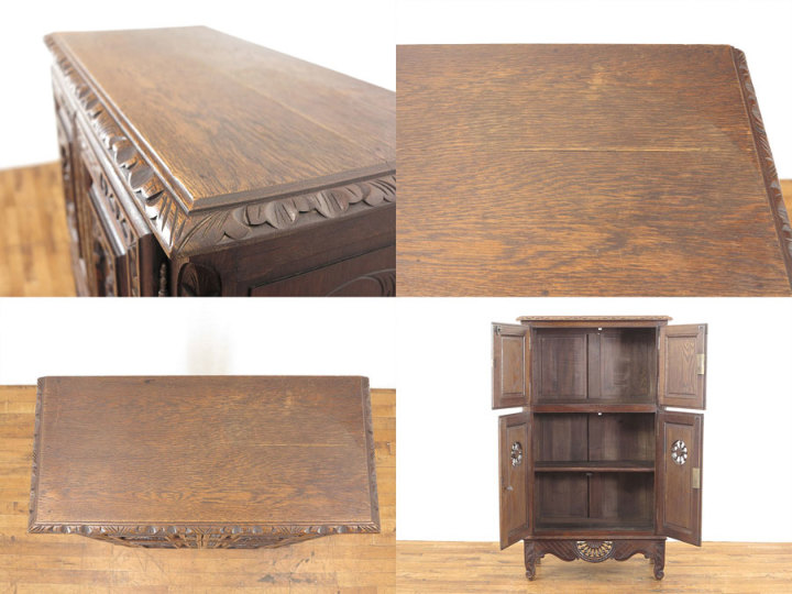 サイドキャビネット 63108 アンティーク家具 ウェブサイト商品