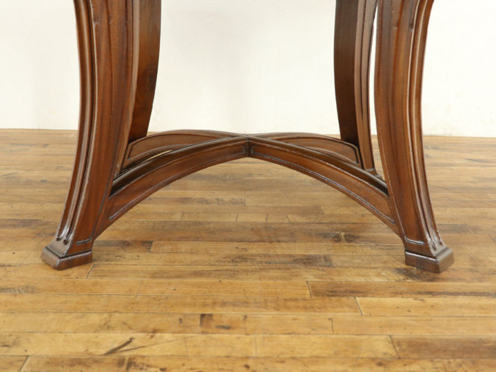 アールヌーボー ダイニングテーブル 63120bnk アンティーク家具 ウェブ