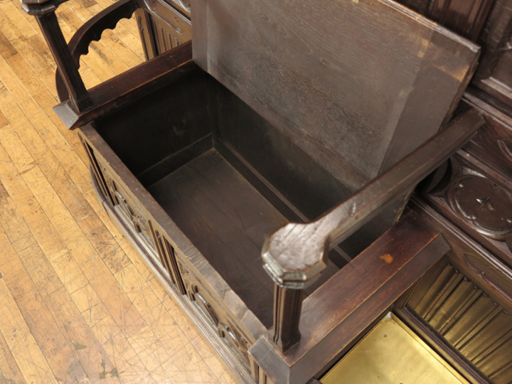 ゴシックスタイル ホールスタンド 63155 アンティーク家具 ウェブ