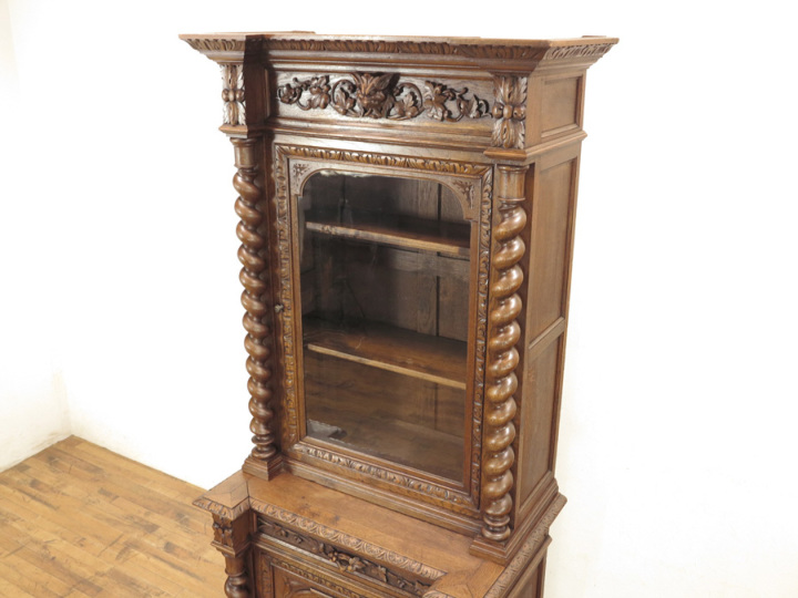 ⭐️アンテーク調キャビネット⭐️ ハンティングスタイル キャビネット 63156 アンティーク家具 ウェブ