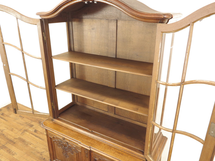 ダークカラーのキャビネット 63329b アンティーク家具 ウェブ