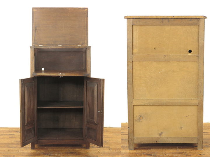 アンティークな木製輸入キャビネット チーク材家具 チーク無垢材 ヴィンテージキャビネットZX 食器棚 ショー