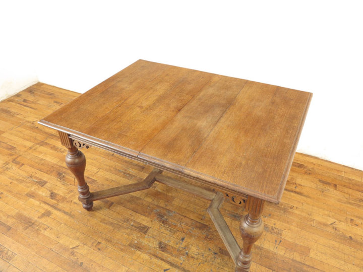 拡張式ダイニングテーブル 63390 アンティーク家具 ウェブサイト商品