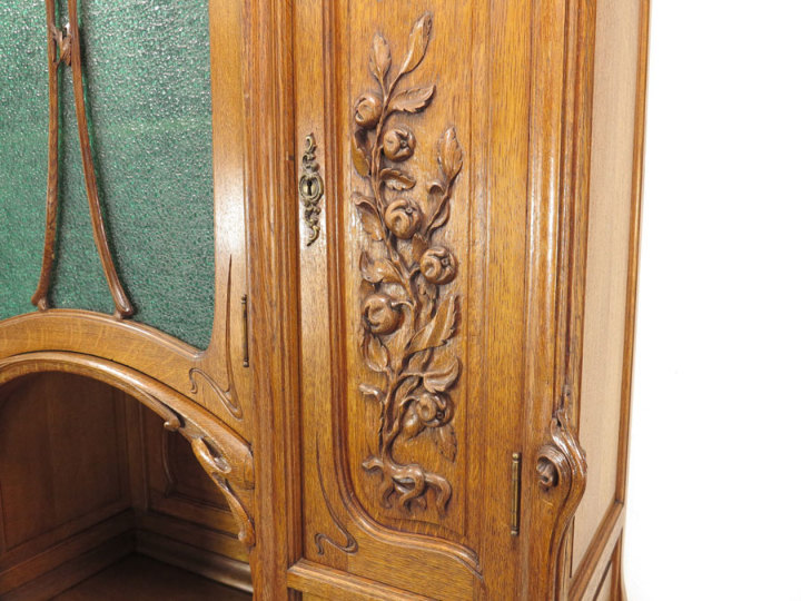 フランスアールヌーボの小棚アンティーク フランスアールヌーボの小棚アンティーク フランスアールヌーボ