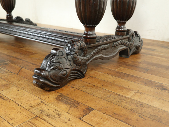 天使プリント　西洋アンティーク風　イタリア　組み立てテーブル 天使プリント 西洋アンティーク風 イタリア 組み立てテーブル 美術品