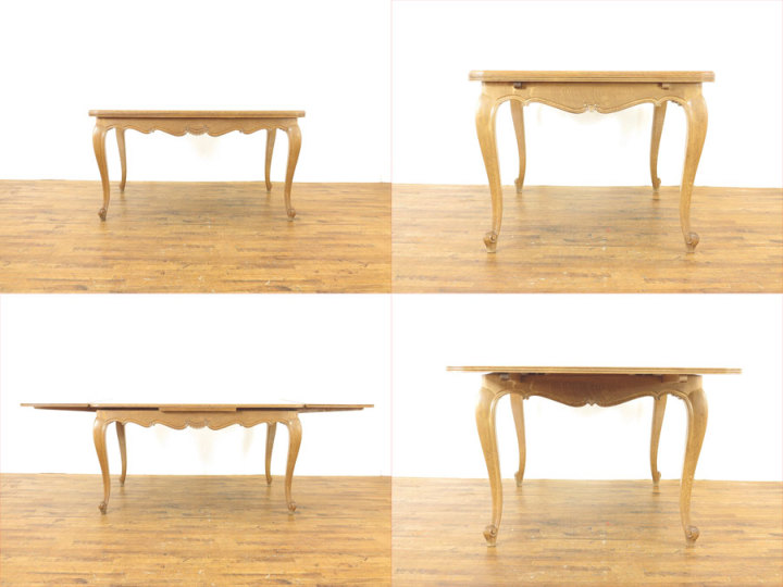 テーブル・チェア6脚セット 63454 アンティーク家具 ウェブサイト商品