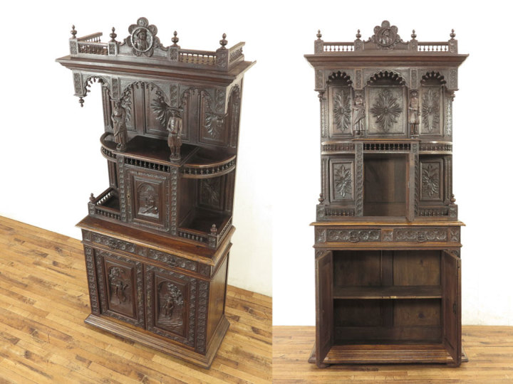 フランス製　キャビネットプレート 1880年頃 フランス キャビネット 63505 アンティーク家具 ウェブサイト