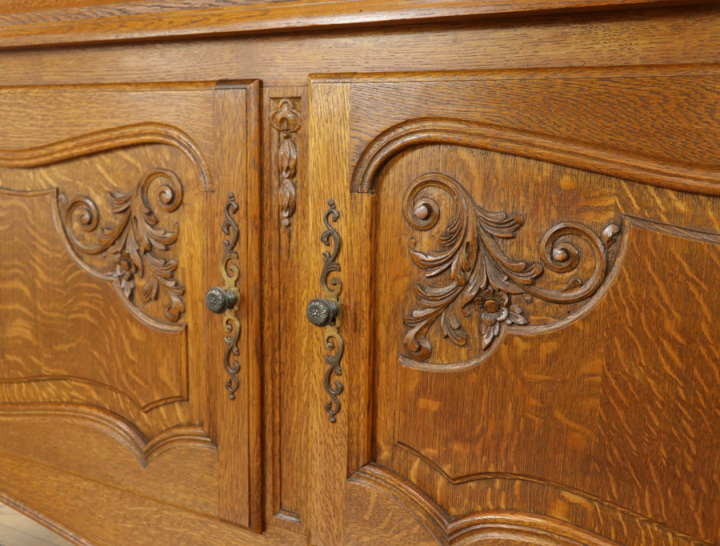 キャビネット　アンティーク　レトロ　猫足　ヨーロピアン調 猫脚キャビネット 63605 アンティーク家具 ウェブサイト商品一覧