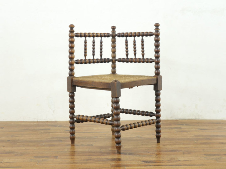 ボビンターン コーナーチェア 64092b アンティーク家具 ウェブサイト