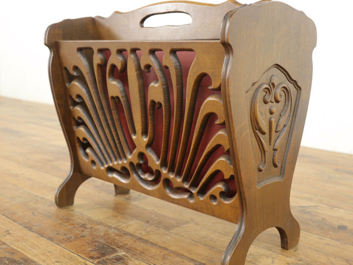 マガジンラック 64155b アンティーク家具 ウェブサイト商品一覧 日本