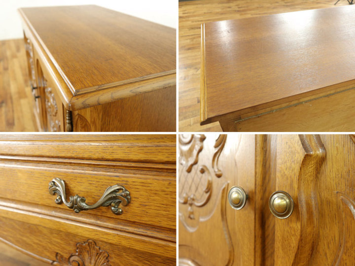 アンティーク 木製 キャビネット/ サイドテーブル vintage 多様な用途に サイドキャビネット 64237 アンティーク家具 ウェブ