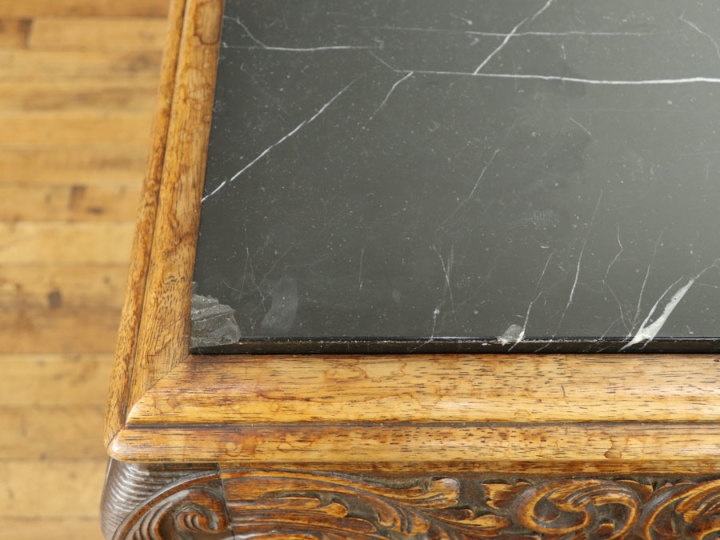 大理石天板 細くて美しい脚 コーヒーテーブル 64276 アンティーク家具