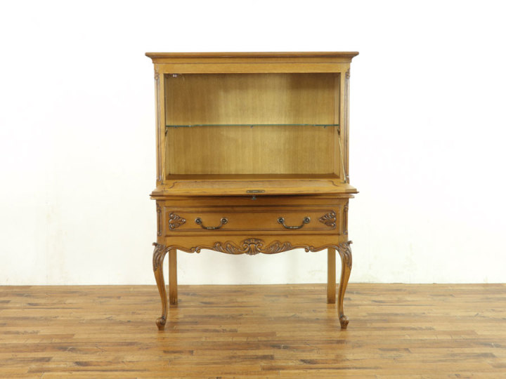 【展示品】アンティーク調　キャビネット　電話台 キャビネット 64334 アンティーク家具 ウェブサイト商品一覧