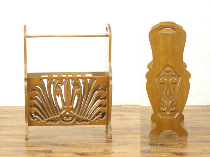 マガジンラック 64336 アンティーク家具 ウェブサイト商品一覧 日本