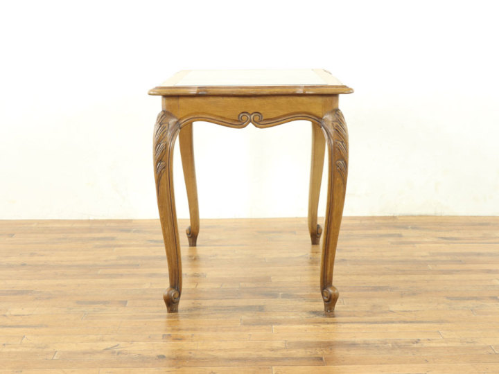 少し幅狭タイプ ガラストップコーヒーテーブル 64373